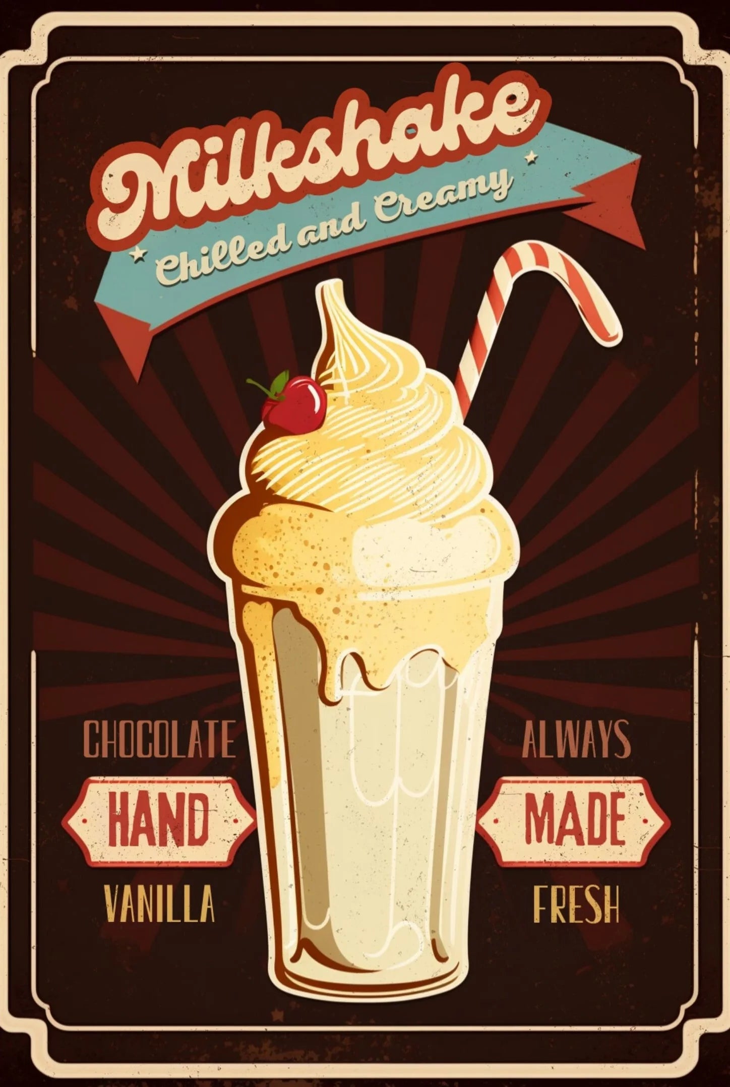 Retro Cocktail Poster – Martini, Bier & Whiskey Leinwandbild für Bar & Zuhause