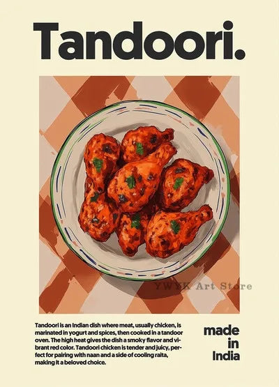 Asian Food Leinwandbild – Poster mit Ramen & Hot Pot für Wohnraumdeko