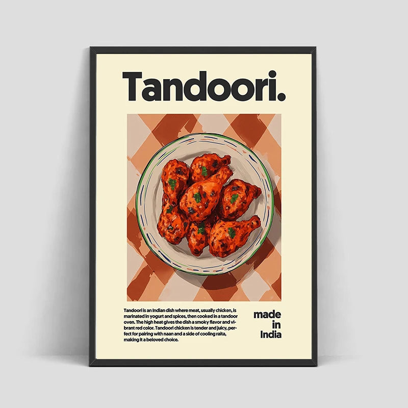 Asian Food Leinwandbild – Poster mit Ramen & Hot Pot für Wohnraumdeko