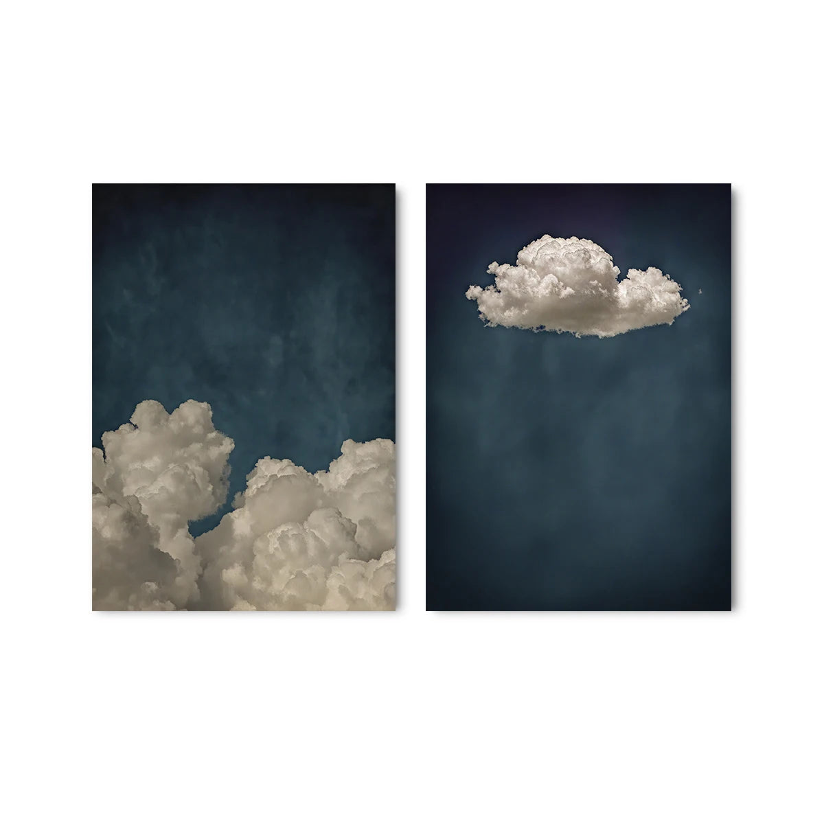 Abstract Blue Cloud – ‘Maximum Compromise’ Leinwandbild