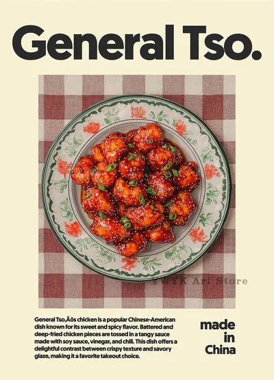 Asian Food Leinwandbild – Poster mit Ramen & Hot Pot für Wohnraumdeko